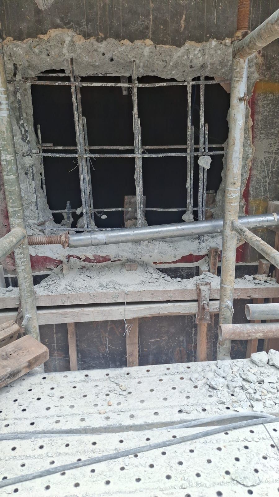 Hacking And Demolition Work