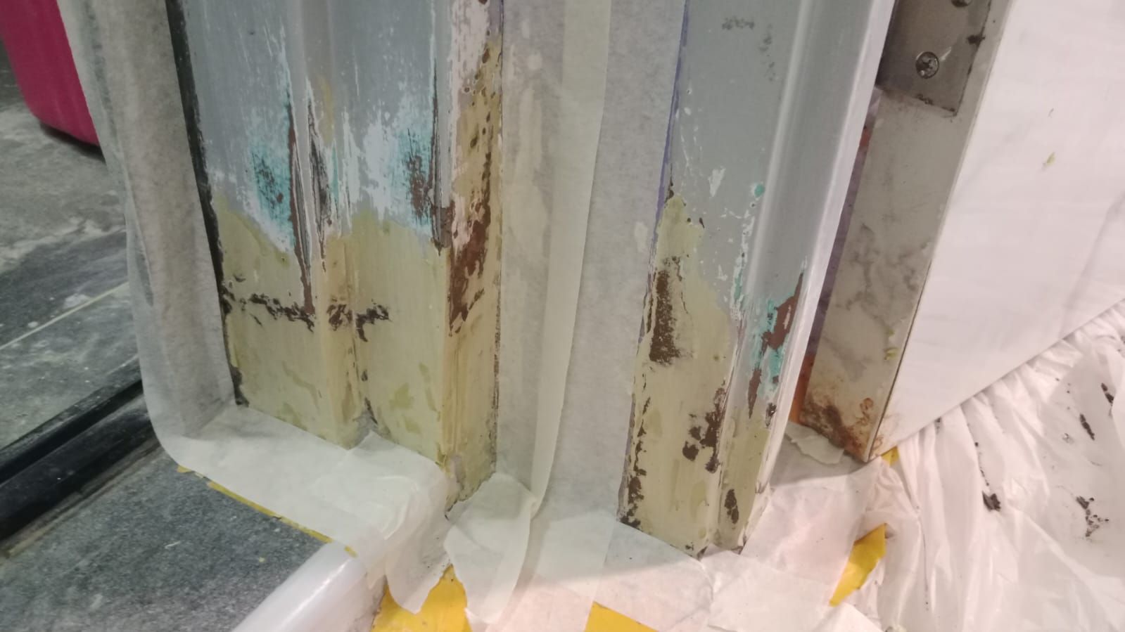 Re-Rasting and Painting Door